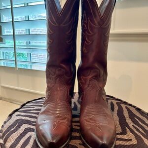Tecovas Dark Brown Leather Women’s Western Boots